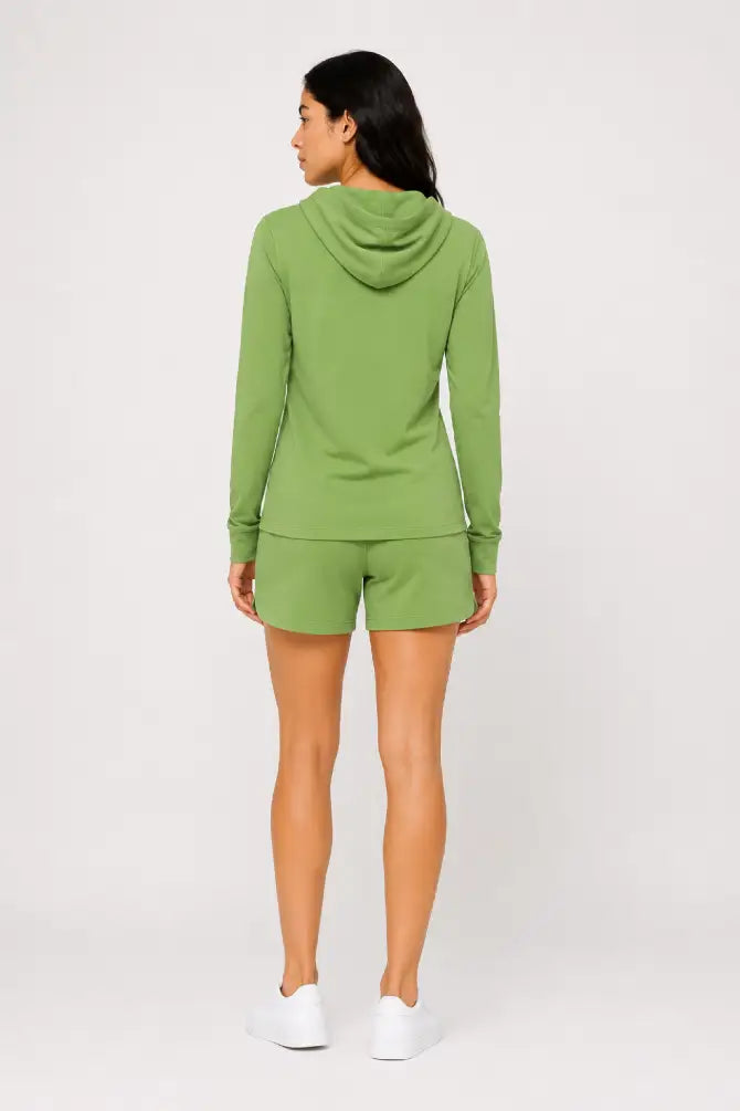 Cotton-Spandex Hoodie