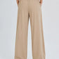 Cropped jacket &  wide-leg trousers