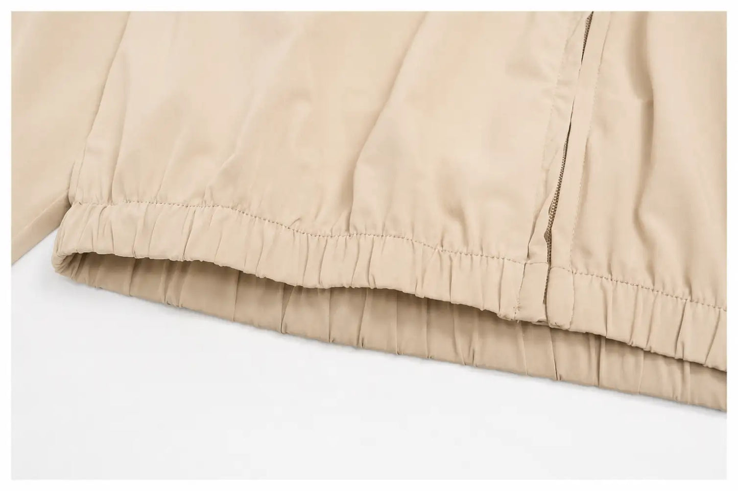 Cropped jacket &  wide-leg trousers
