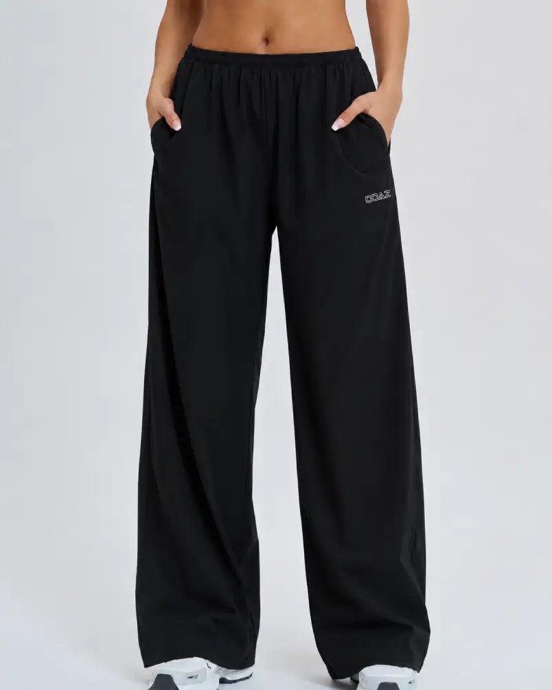 Cropped jacket &  wide-leg trousers