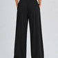 Cropped jacket &  wide-leg trousers