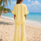 ODAZ Girls’ Oversized Tee & Flared Pant Set