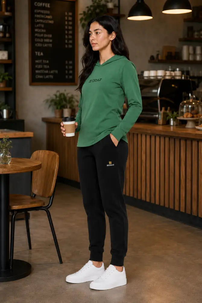 Cotton-Spandex Hoodie