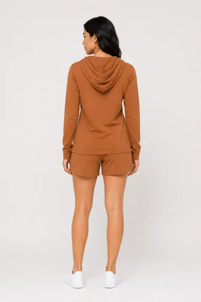 Cotton-Spandex Hoodie