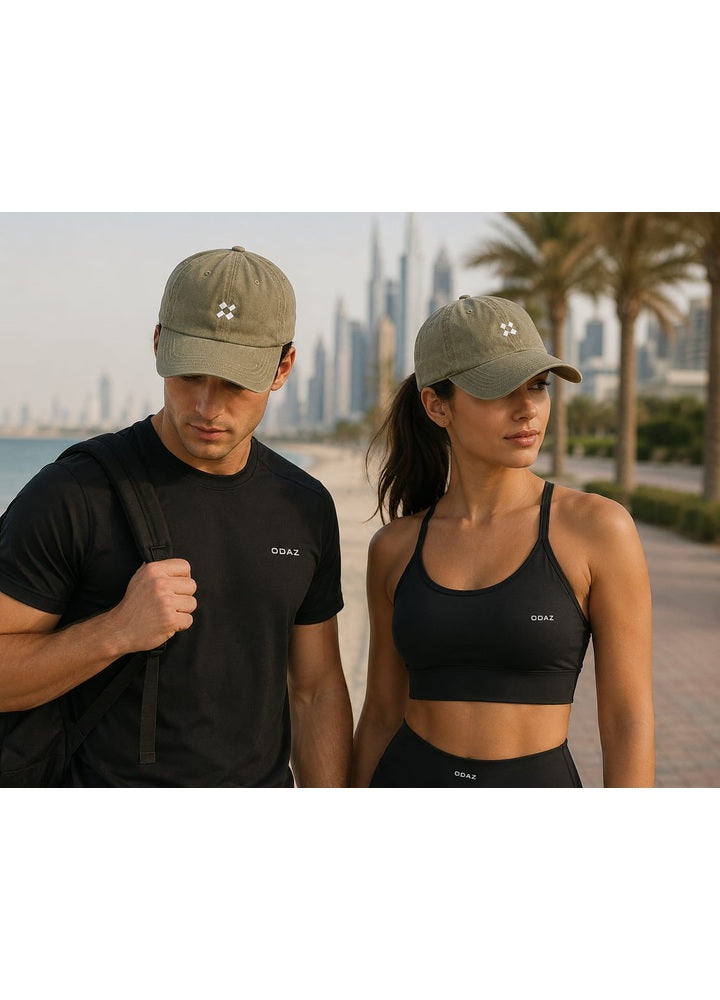 ODAZ Classic Cotton Baseball Cap – Adjustable Unisex Dad Hat