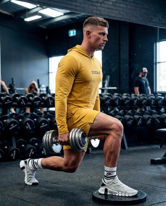 Cotton-Spandex Performance Hoodie